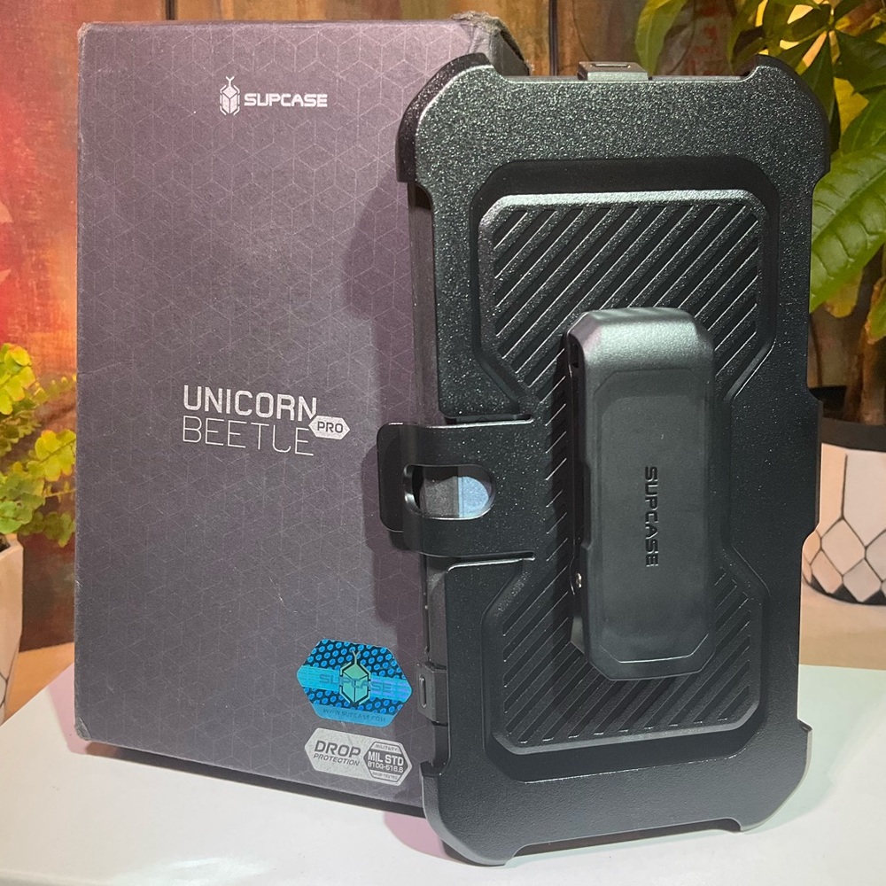 Supcase Unicorn Beetue Pro iPhone 6/7 Full Case, Black Matte